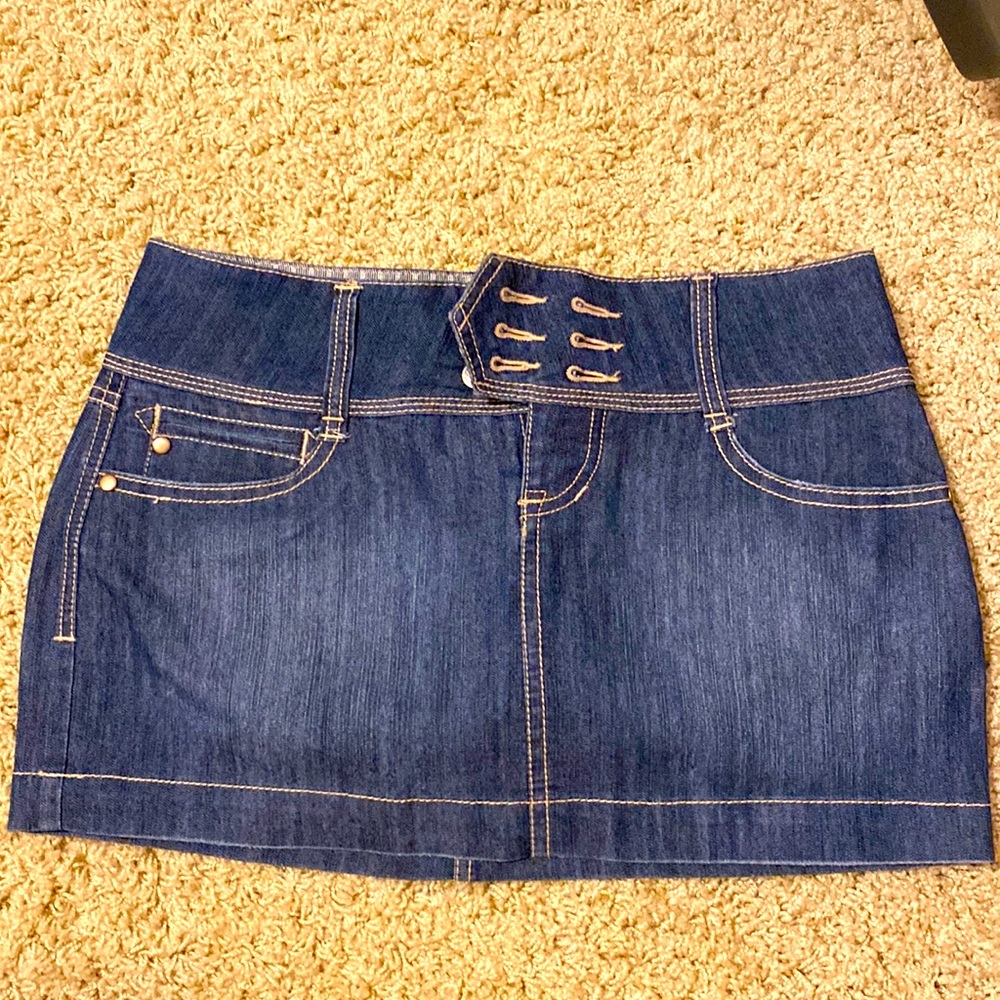 Jean skirt